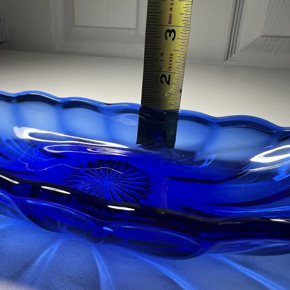 Vintage Anchor Hocking Cobalt Blue Glass 8